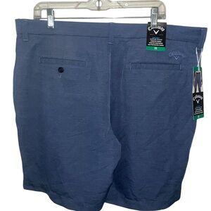 Callaway Men's Sz 38 Shorts Stretch Active Waistband Opti-Dri Wicking Blue